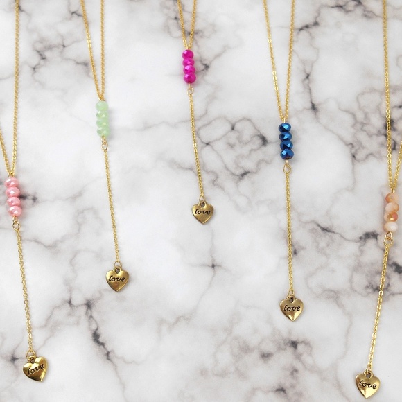 New Beaded Lariat Necklace - Picture 3 of 8